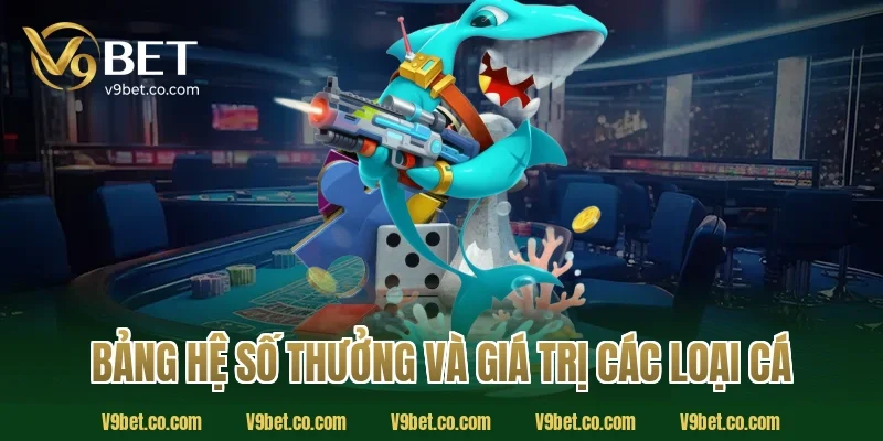 Bảng Hệ Số Thưởng Và Giá Trị Các Loại Cá