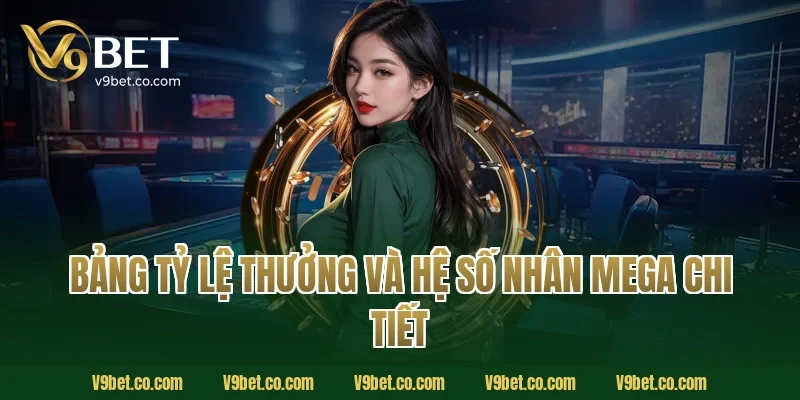 Bảng Tỷ Lệ Thưởng Và Hệ Số Nhân Mega Chi Tiết