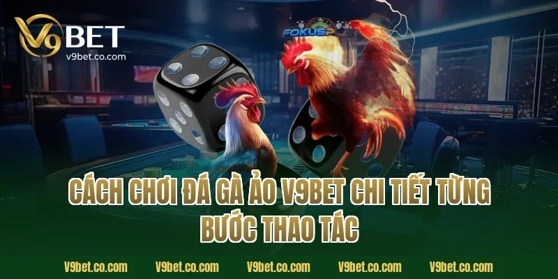 Cách chơi đá gà ảo V9Bet chi tiết từng bước thao tác