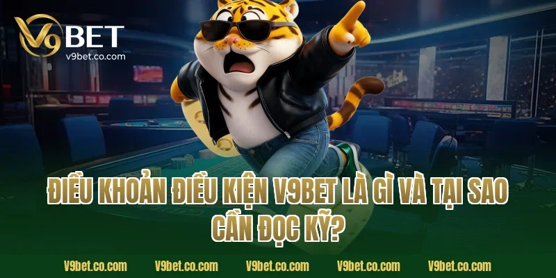 Điều Khoản Điều Kiện V9Bet Là Gì Và Tại Sao Cần Đọc Kỹ?