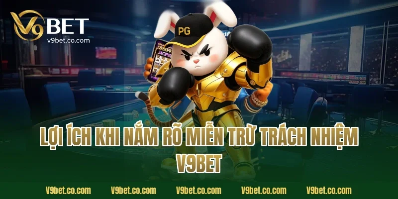 Lợi ích khi nắm rõ miễn trừ trách nhiệm V9Bet