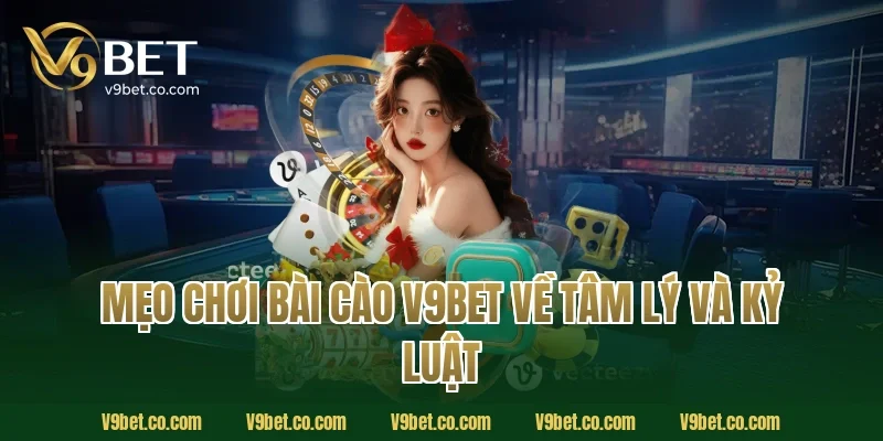 Mẹo chơi bài cào V9Bet về tâm lý và kỷ luật
